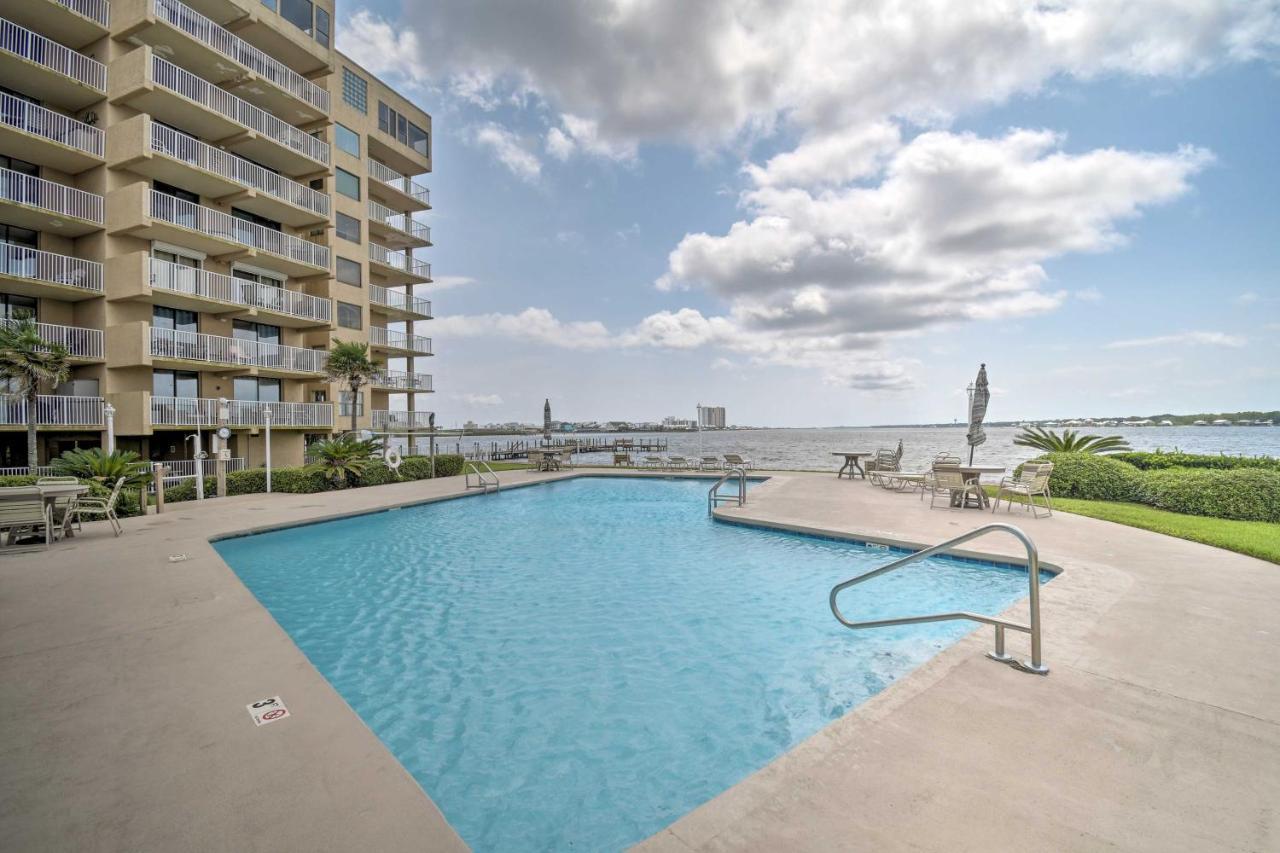 Waterfront Gulf Shores Condo With Patio, Pier And Pool Esterno foto