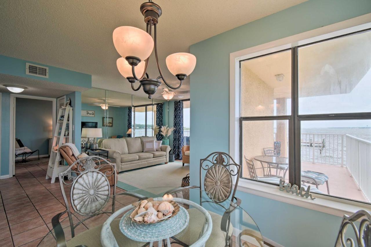 Waterfront Gulf Shores Condo With Patio, Pier And Pool Esterno foto