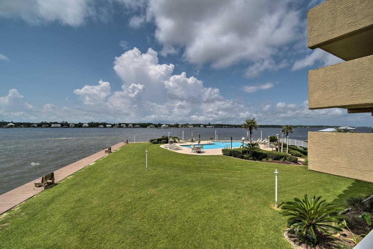 Waterfront Gulf Shores Condo With Patio, Pier And Pool Esterno foto