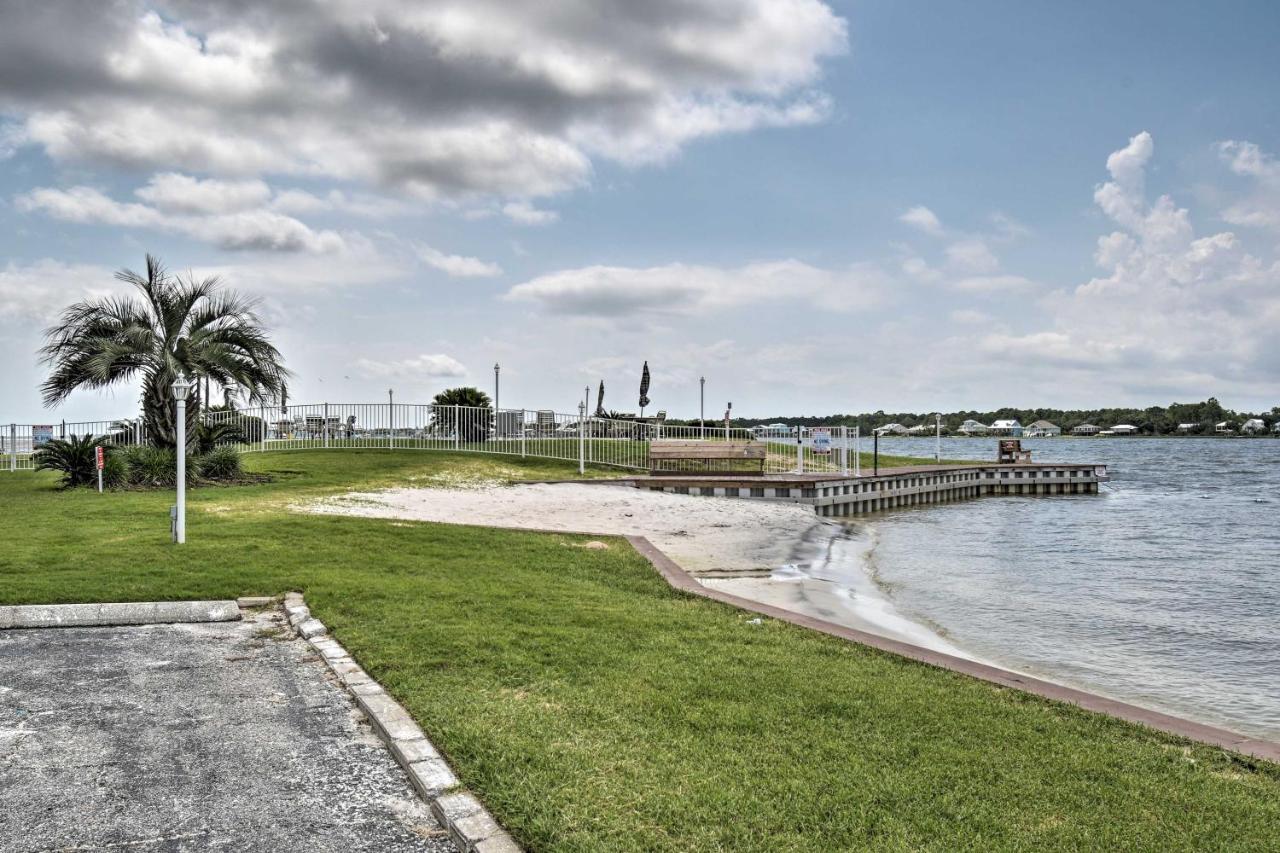 Waterfront Gulf Shores Condo With Patio, Pier And Pool Esterno foto