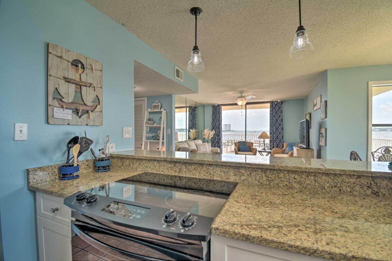 Waterfront Gulf Shores Condo With Patio, Pier And Pool Esterno foto