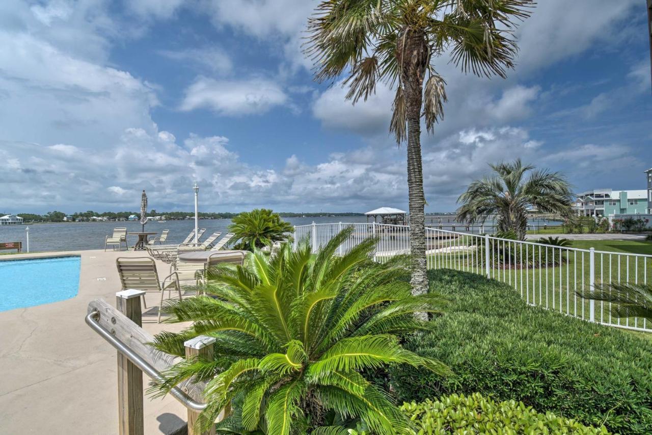 Waterfront Gulf Shores Condo With Patio, Pier And Pool Esterno foto
