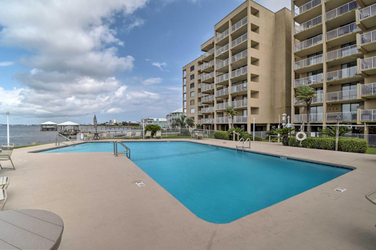 Waterfront Gulf Shores Condo With Patio, Pier And Pool Esterno foto