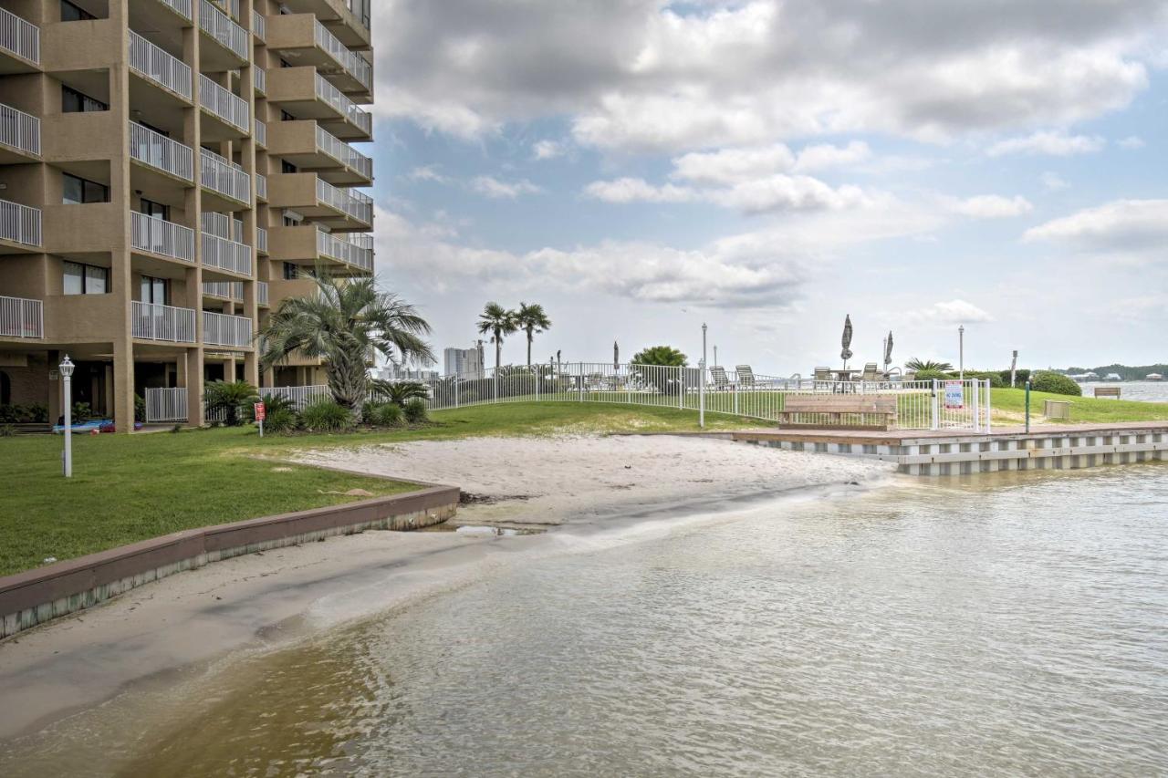 Waterfront Gulf Shores Condo With Patio, Pier And Pool Esterno foto