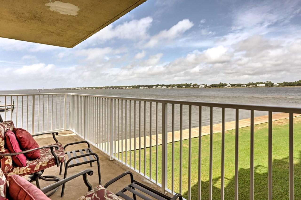 Waterfront Gulf Shores Condo With Patio, Pier And Pool Esterno foto